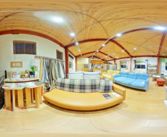 Googleストリートビュー（インドアビュー）事例：静岡県：家具店・インテリアショップ